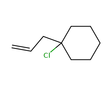 Molecular Structure of 861547-53-7 (1-chloro-1-allyl-cyclohexane)