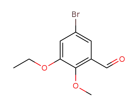 3-ethoxy-5-bromo-2-methoxy-benzaldehyde