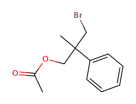 acetic acid-(3-bromo-2-methyl-2-phenyl-propyl ester)