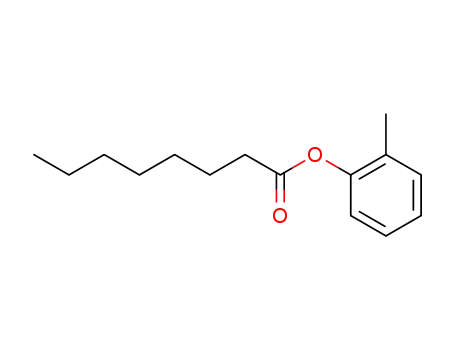 Molecular Structure of 5457-63-6 (2-methylphenyl octanoate)