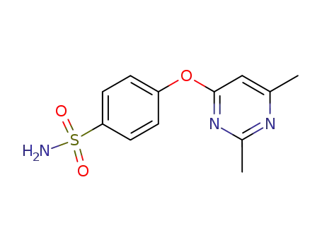 4-(2,6-dimethyl-pyrimidin-4-yloxy)-benzenesulfonic acid amide