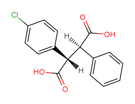 (+/-)-<i>erythro</i>-2-(4-chloro-phenyl)-3-phenyl-succinic acid