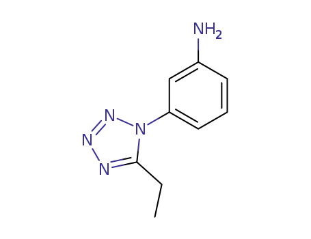 Molecular Structure of 60763-70-4 (3-(5-ethyl-tetrazol-1-yl)-aniline)