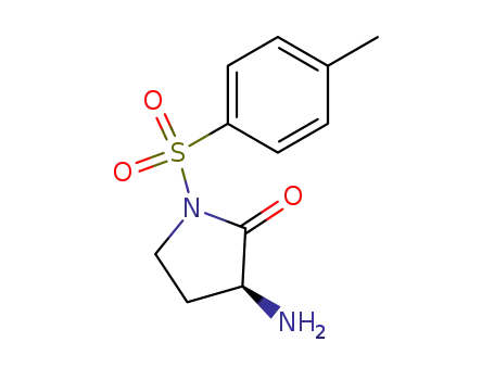 (<i>S</i>)-3-amino-1-(toluene-4-sulfonyl)-pyrrolidin-2-one