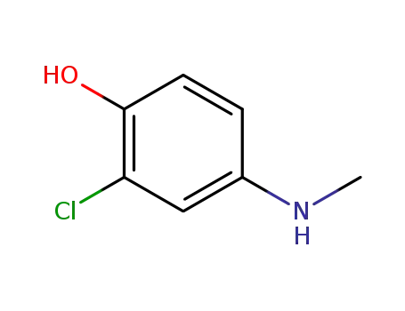 페놀, 2-클로로-4-(메틸아미노)-