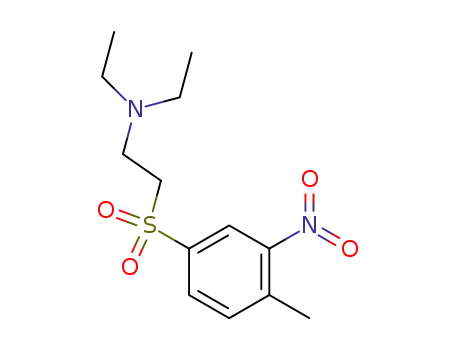 diethyl-[2-(4-methyl-3-nitro-benzenesulfonyl)-ethyl]-amine