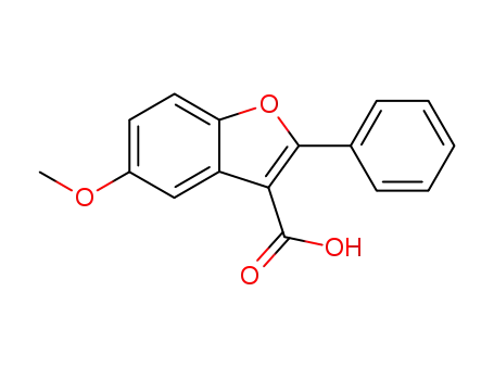 5-Methoxy-2-phenyl-1-benzofuran-3-carboxylic acid
