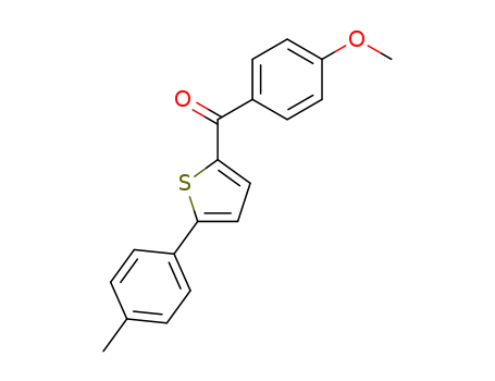 (4-methoxy-phenyl)-(5-<i>p</i>-tolyl-[2]thienyl)-ketone