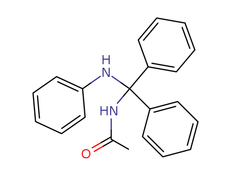 <i>N</i>-(α-anilino-benzhydryl)-acetamide