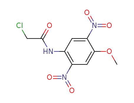 chloro-acetic acid-(4-methoxy-2,5-dinitro-anilide)