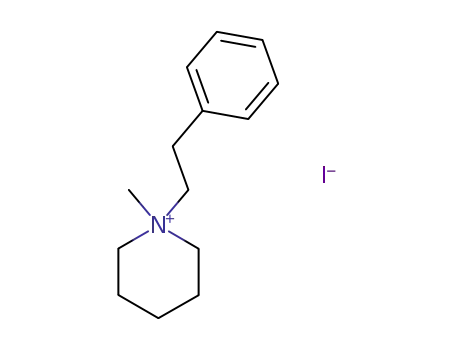 1-Methyl-1-(2-phenylethyl)piperidin-1-ium iodide