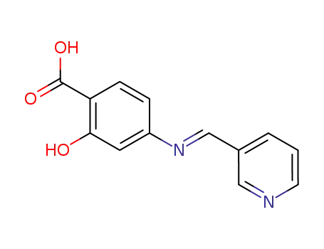 2-hydroxy-4-[3]pyridylmethylenamino-benzoic acid