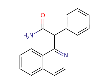 Molecular Structure of 101444-19-3 ([1]isoquinolyl-phenyl-acetic acid amide)