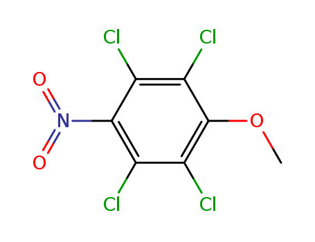 1,2,4,5-tetrachloro-3-methoxy-6-nitrobenzene