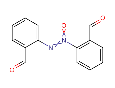 Molecular Structure of 51284-74-3 (2,2'-oxydiazenediyl-bis-benzaldehyde)