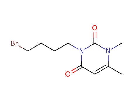 3-(4-bromobutyl)-1,6-dimethyl-pyrimidine-2,4-dione