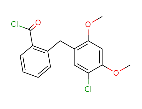 2-(5-chloro-2,4-dimethoxy-benzyl)-benzoyl chloride