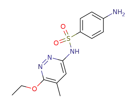 4-amino-<i>N</i>-(6-ethoxy-5-methyl-pyridazin-3-yl)-benzenesulfonamide