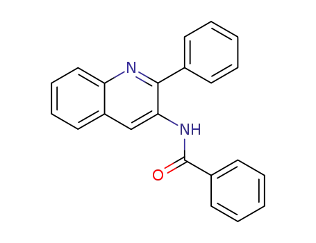 <i>N</i>-(2-phenyl-[3]quinolyl)-benzamide