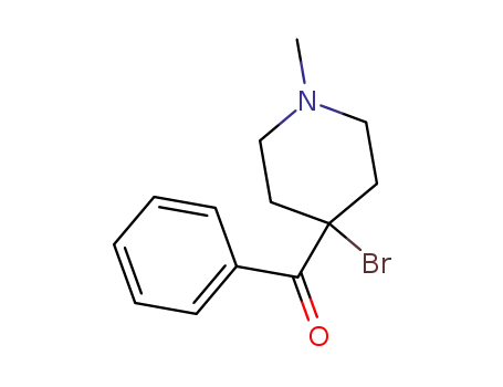 1-Methyl-4-brom-4-piperidyl-phenylketon