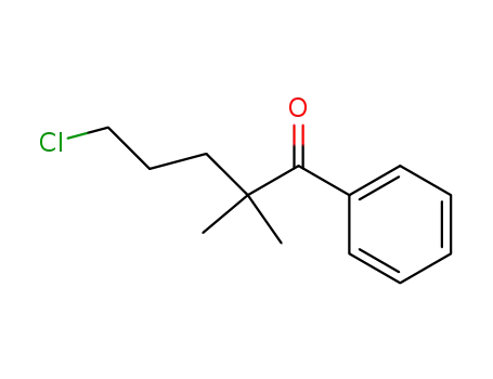 5-chloro-2,2-dimethyl-1-phenyl-pentan-1-one