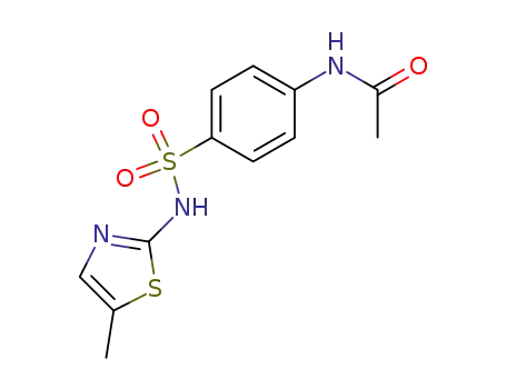 <i>N</i>-acetyl-sulfanilic acid-(5-methyl-thiazol-2-ylamide)