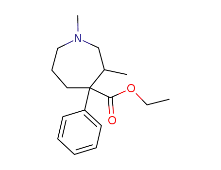 Molecular Structure of 509-84-2 (Metethoheptazine)