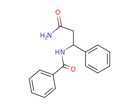 (+/-)-3-benzoylamino-3-phenyl-propionic acid amide