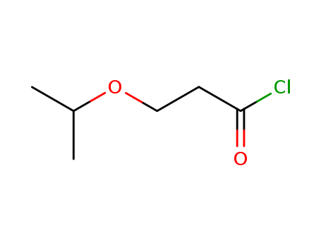 Propanoyl chloride, 3-(1-methylethoxy)-