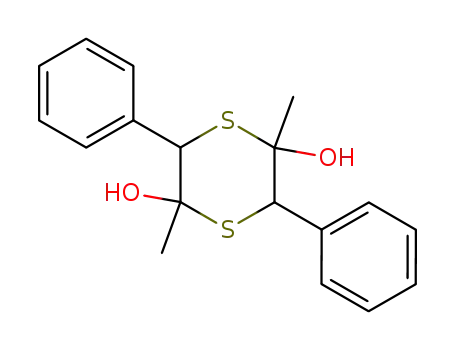 2,5-dimethyl-3,6-diphenyl-[1,4]dithiane-2,5-diol