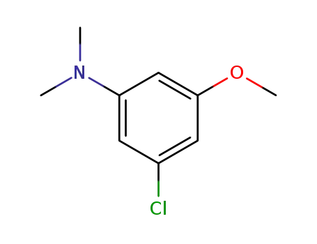 3-chloro-5-methoxy-<i>N</i>,<i>N</i>-dimethyl-aniline