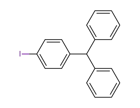 Molecular Structure of 143128-53-4 (Benzene, 1-(diphenylmethyl)-4-iodo-)