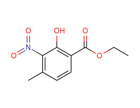 2-hydroxy-4-methyl-3-nitro-benzoic acid ethyl ester