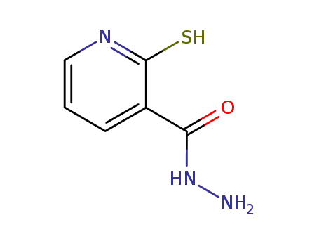 3-Pyridinecarboxylicacid,1,2-dihydro-2-thioxo-,hydrazide(9CI)