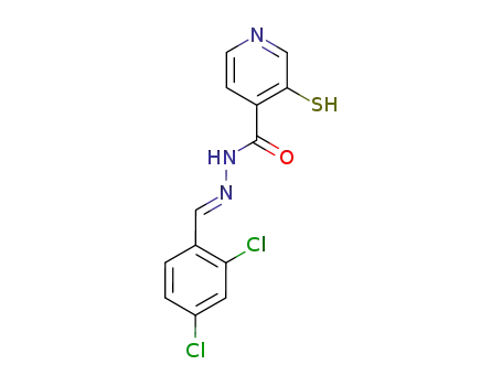 3-mercapto-isonicotinic acid-(2,4-dichloro-benzylidenehydrazide)