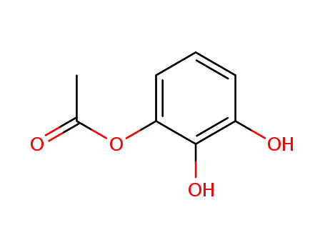 Molecular Structure of 74449-64-2 (3-acetoxy-pyrocatechol)