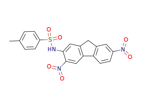 <i>N</i>-(3,7-dinitro-fluoren-2-yl)-toluene-4-sulfonamide