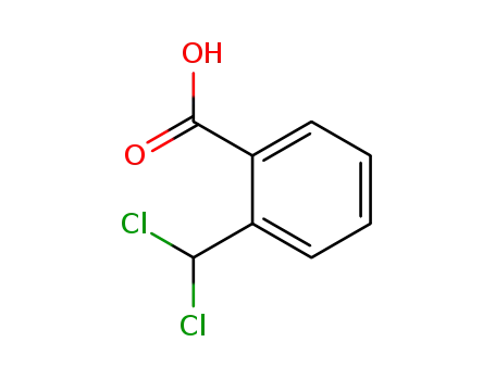 Molecular Structure of 40759-77-1 (2-Dichloromethylbenzoic acid)