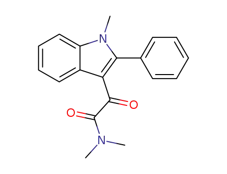 (1-methyl-2-phenyl-indol-3-yl)-glyoxylic acid dimethylamide