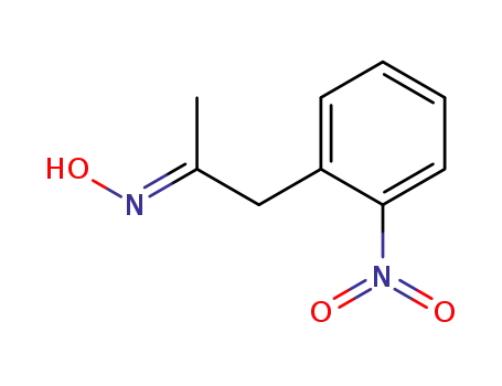Molecular Structure of 15582-89-5 ((2-NITROPHENYL)ACETONE OXIME)