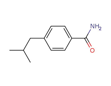 Molecular Structure of 121735-02-2 (4-isobutylbenzaMide)