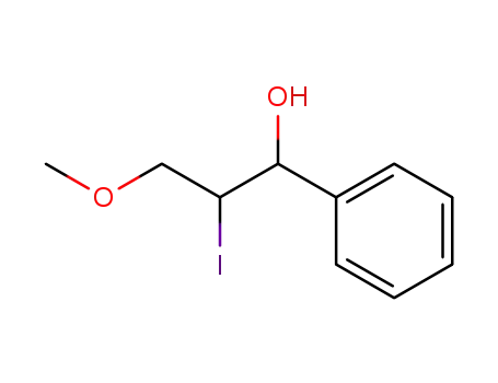 2-iodo-3-methoxy-1-phenyl-propan-1-ol