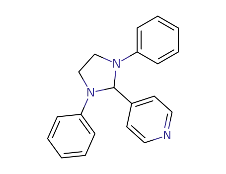 Molecular Structure of 59282-04-1 (4-(1,3-diphenyl-imidazolidin-2-yl)-pyridine)