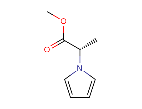 1H-Pyrrole-1-aceticacid, a-methyl-, methyl ester, (aS)-