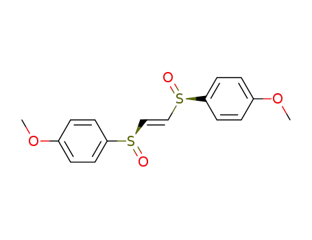 <i>racem.</i>-<i>trans</i>-1,2-bis-(4-methoxy-benzenesulfinyl)-ethene