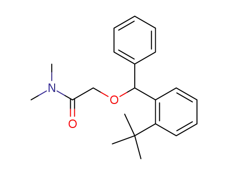 2-<(o-tert.-Butyl-α-phenylbenzyl)oxy>-N,N-dimethylacetamid