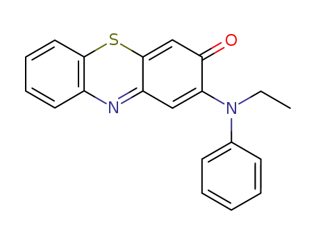 3H-Phenothiazin-3-one, 2-(ethylphenylamino)-