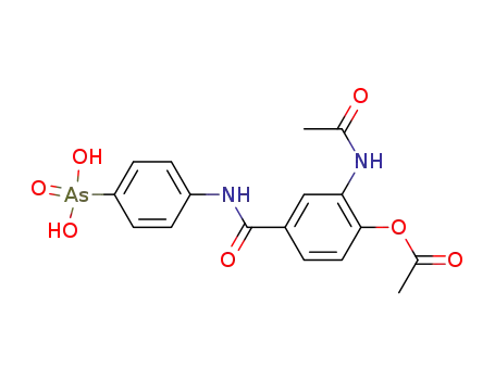 [4-(4-acetoxy-3-acetylamino-benzoylamino)-phenyl]-arsonic acid