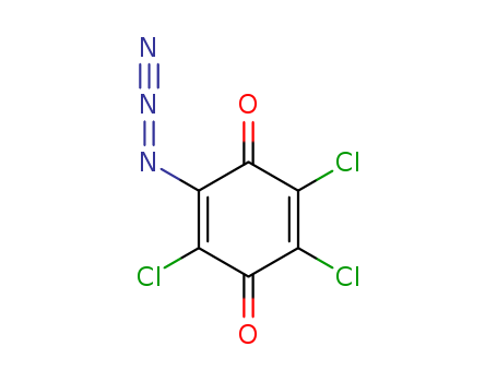 2,5-Cyclohexadiene-1,4-dione,2-azido-3,5,6-trichloro- cas  72519-11-0