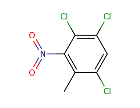 Molecular Structure of 65151-21-5 (Benzene, 1,2,5-trichloro-4-methyl-3-nitro-)